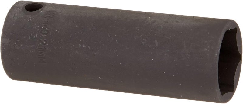 Sunex 2621 1/2-Inch Drive 21-Mm Extra Thin Wall Deep Impact Socket - Image 1